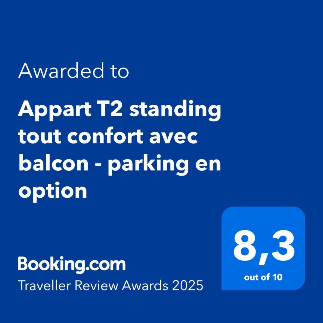 Appart T2 Standing Tout Confort Avec Balcon - Parking En Option Λυών Εξωτερικό φωτογραφία